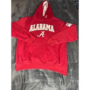 Alabama‎ Crimson Tide Colosseum Red Hoodie Mens Large Roll Tide Via Air Gary